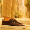 6th Sense Fiji Casual Laced Shoe - Coffee